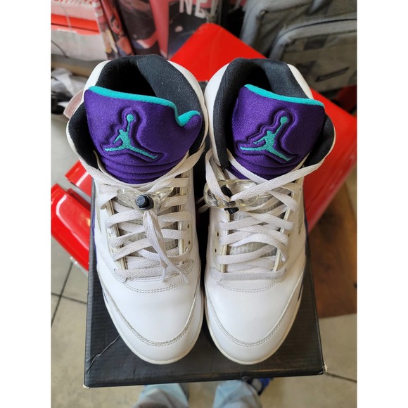 Jordan 5 grape size 10 - Picture 7 of 9